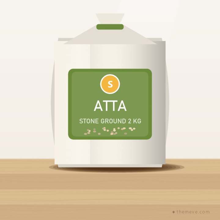 Stone-ground Atta